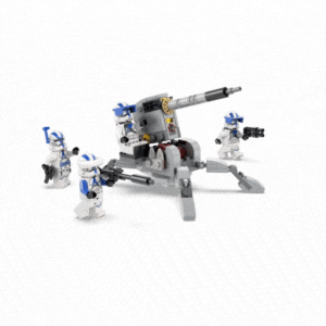 Pachet de lupta clone Troopers Divizia 501, +6 ani, 75345, Lego Star Wars